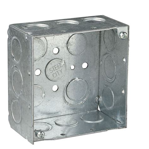 metal receptical boxes for cable|4 square metal electrical box.